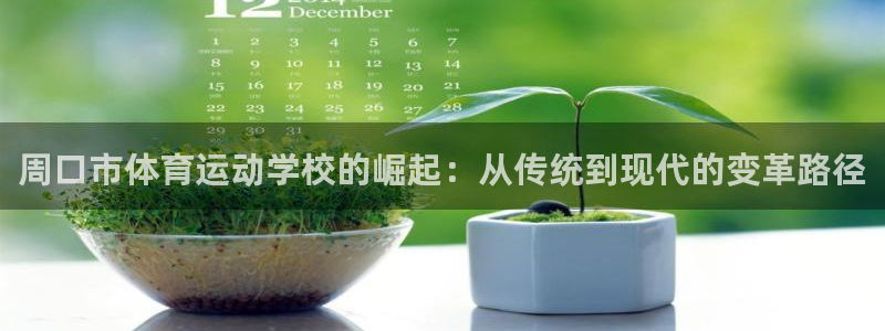 意昂42登录入口：周口市体育运动学校的崛起：从传统到现代的变革路径