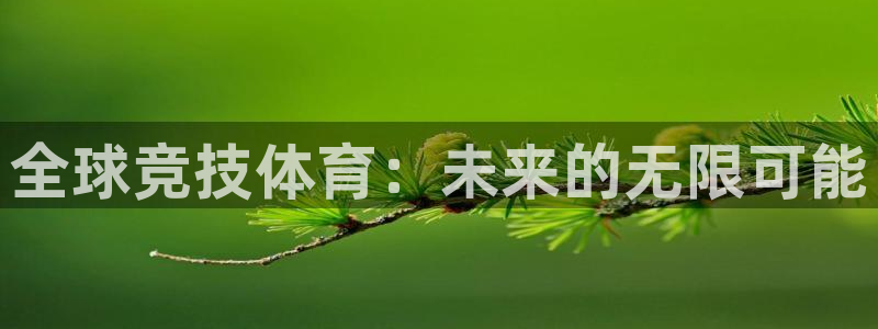 意昂45：全球竞技体育：未来的无限可能